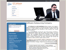 Tablet Screenshot of gtiinfotech.com